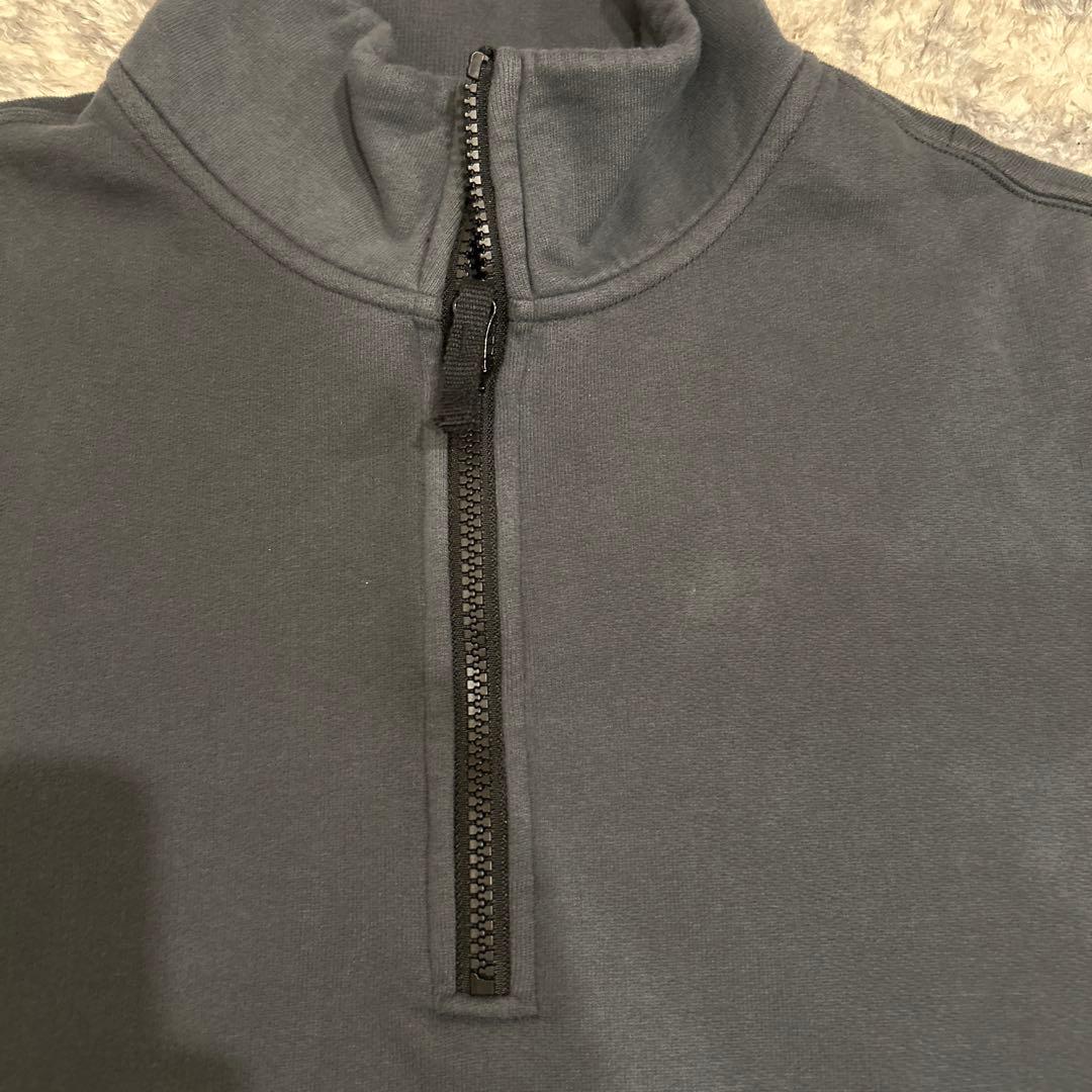 STONE  ハーフジップスウェット サイズL