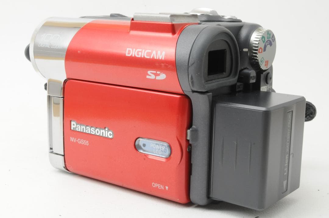 Panasonic パナソニック NV-GS55K-R デジタルビデオカメラ
