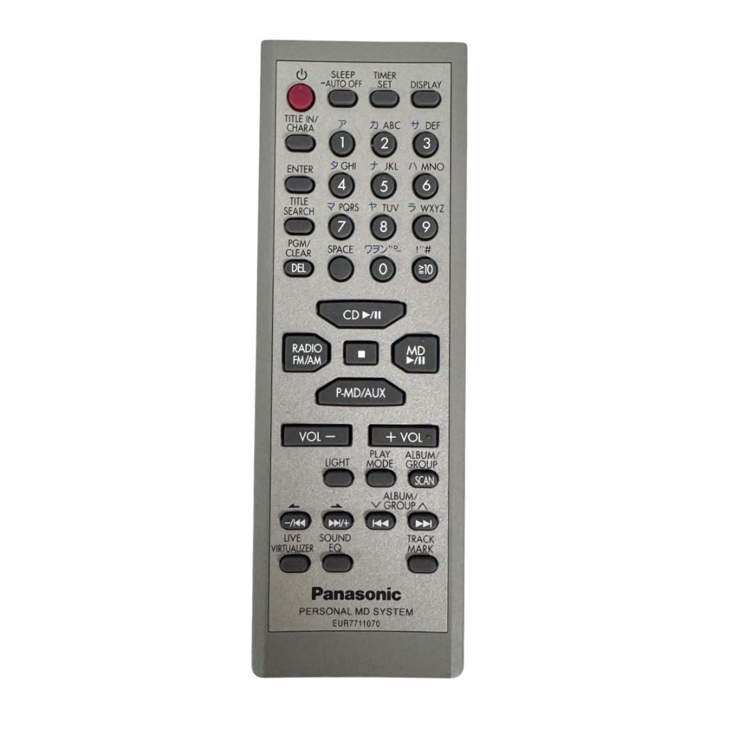Panasonic MDラジカセ パーソナルＭＤシステム RX-MDX61