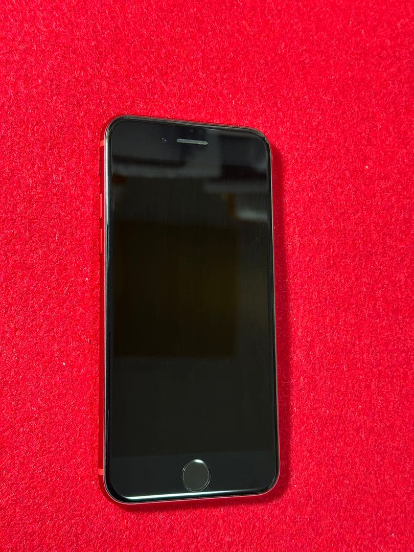 【3758】iPhone SE3第3世代レッド 64GB simフリー