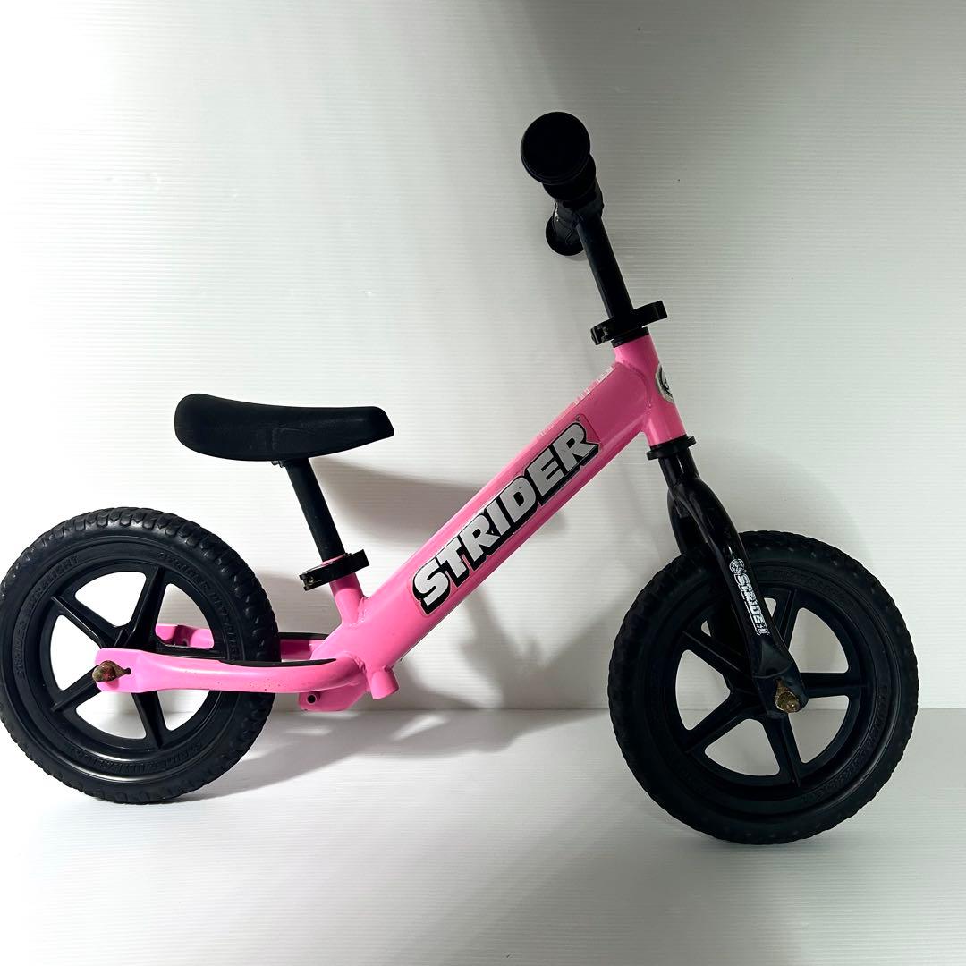 良品☆STRIDER ストライダー スポーツ キックバイク ピンク 補助なし