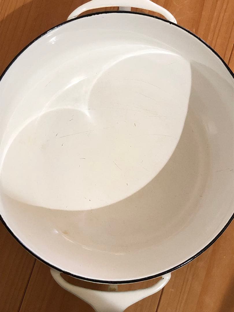 両手鍋　DANSK ダンスク　18cm 白　ホワイト