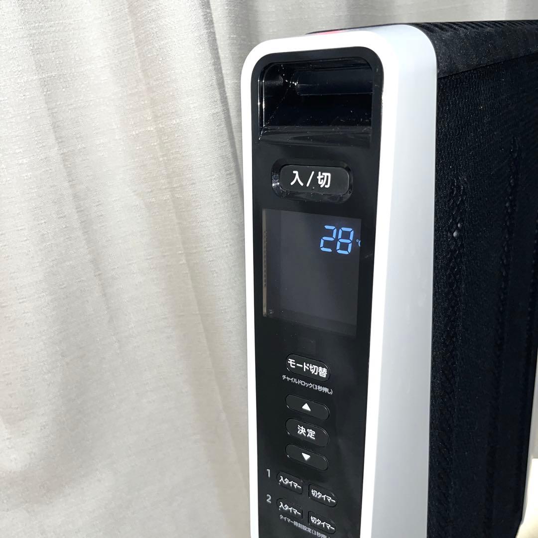 【美品】siroca シロカ 遠赤外線パネルヒーター SN-M251 キャスター