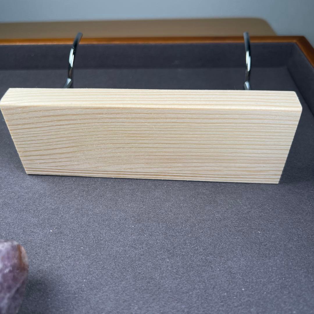 天然石　クレイジーレースアメジスト　ブレスレットスタンド