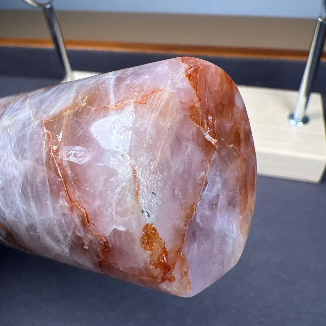 天然石　クレイジーレースアメジスト　ブレスレットスタンド