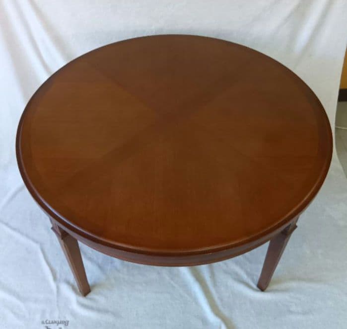 マルニ木工　センターテーブル　丸テーブル　リビングテーブル　円卓　円形机