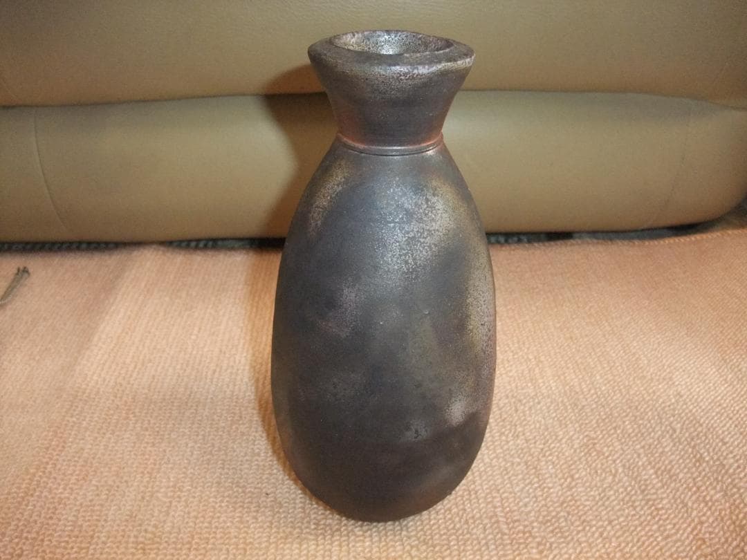 備前焼、岡山県無形文化財、吉本　正、花入