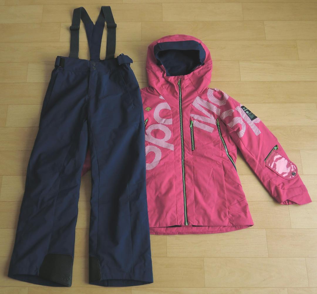 ■■送料無料■デサント■MOVESPORT■女性用スキーウエア上下■M■■