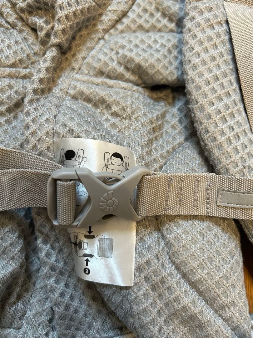 エルゴベビー オムニブリーズ 抱っこ紐 OMNI breeze グレー