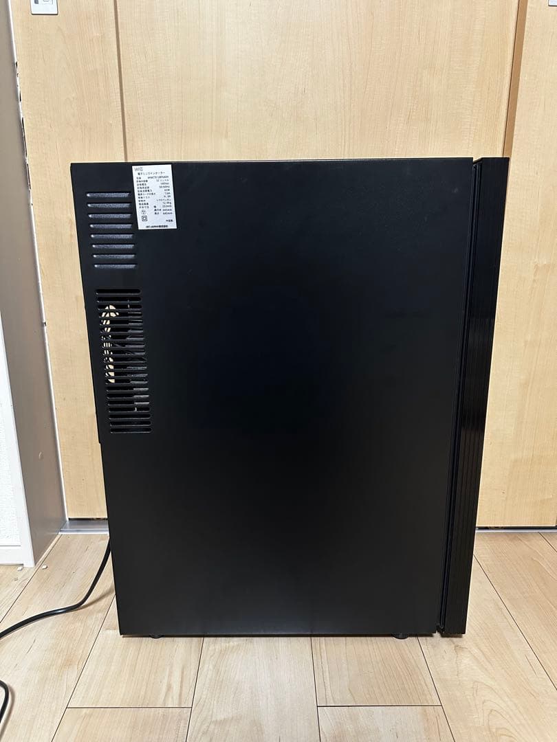 省エネ 静音式 12本収納 ワインセラー ワインクーラー WIE