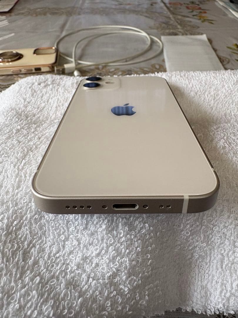 Apple iPhone 12mini 64GB ホワイト 本体 美品❗️