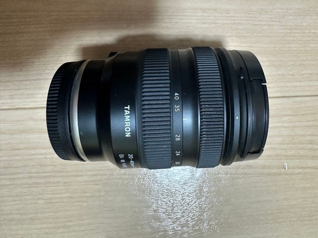 【セット販売】SONY α7CII本体 TAMRON 20-40mm f/2.8