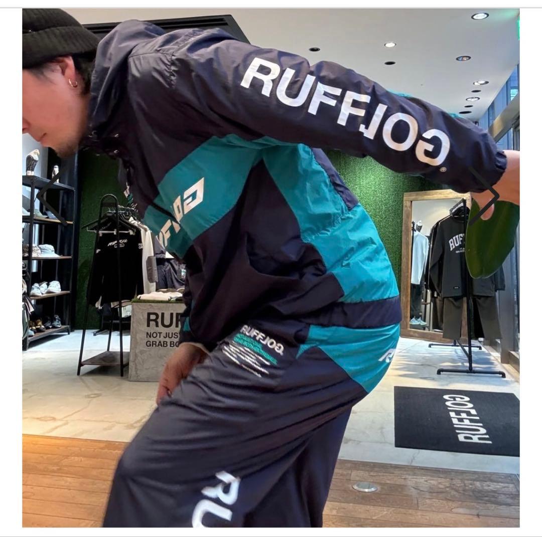 ⭐️新品未使用　ラフロッグ　ナイロンフードジャケット　サイズL ブラック