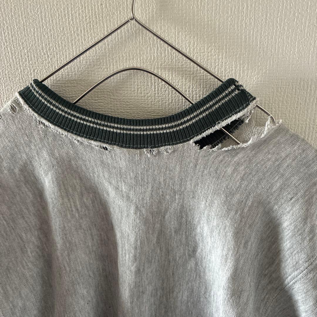 ボロChampionチャンピオンリバースウィーブスウェットトレーナーUSA製長袖