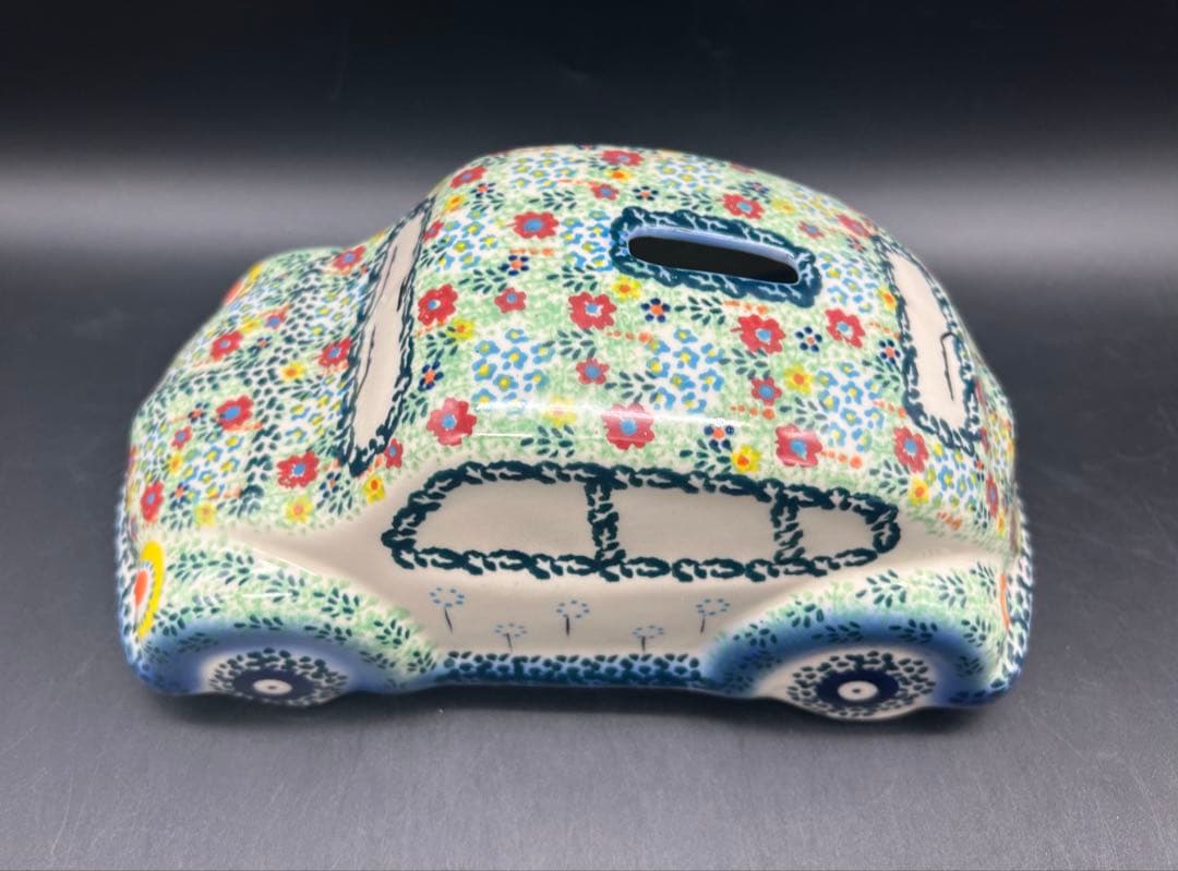 陶器　ポーリッシュポタリー　セラミカ　ガリア社　ユニカットシリーズ　バンク