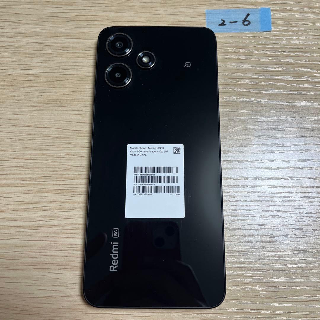 スマートフォン本体 redmi12 5G 128GB Xiaomi