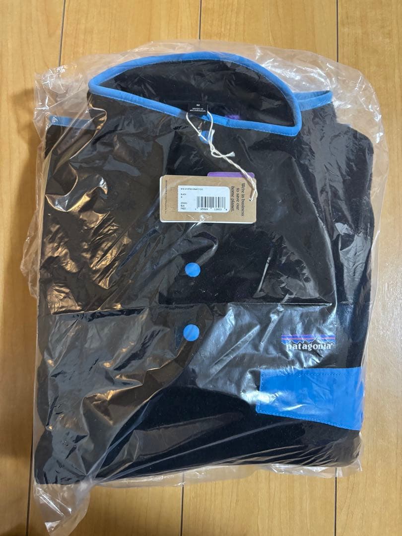 ★希少　新品　タグ付き　パタゴニア シンチラ スナップT ブラック　ブルー　 M