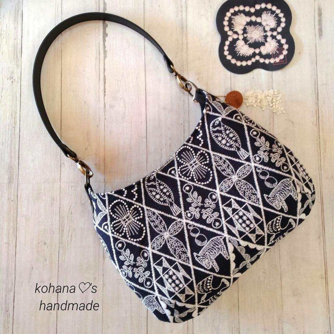 ❀新柄❀ハンドメイドஐ..ワンハンドルバッグ∂бミナペルホネン