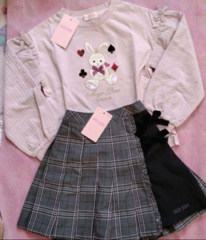 中古　シャーリーテンプル　トップス　スカート　120 130