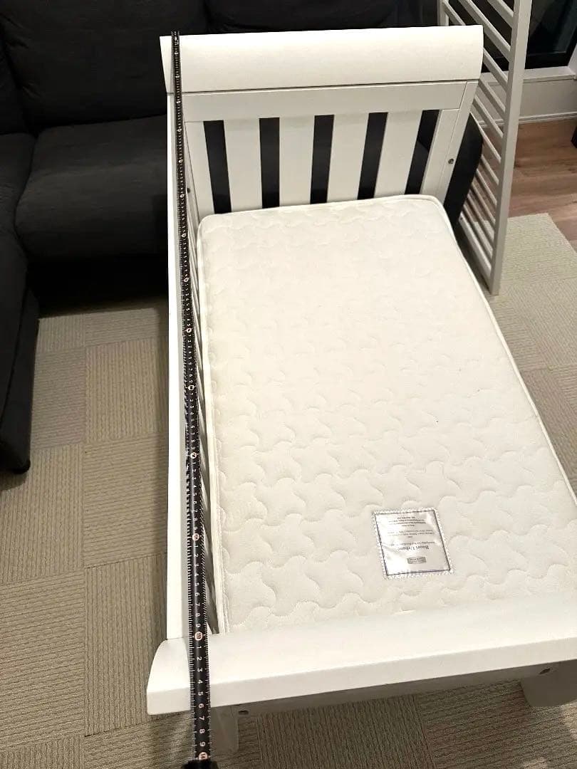 【値下げ】Boori Urbane Sleigh Cot 3 in 1 ブーリ