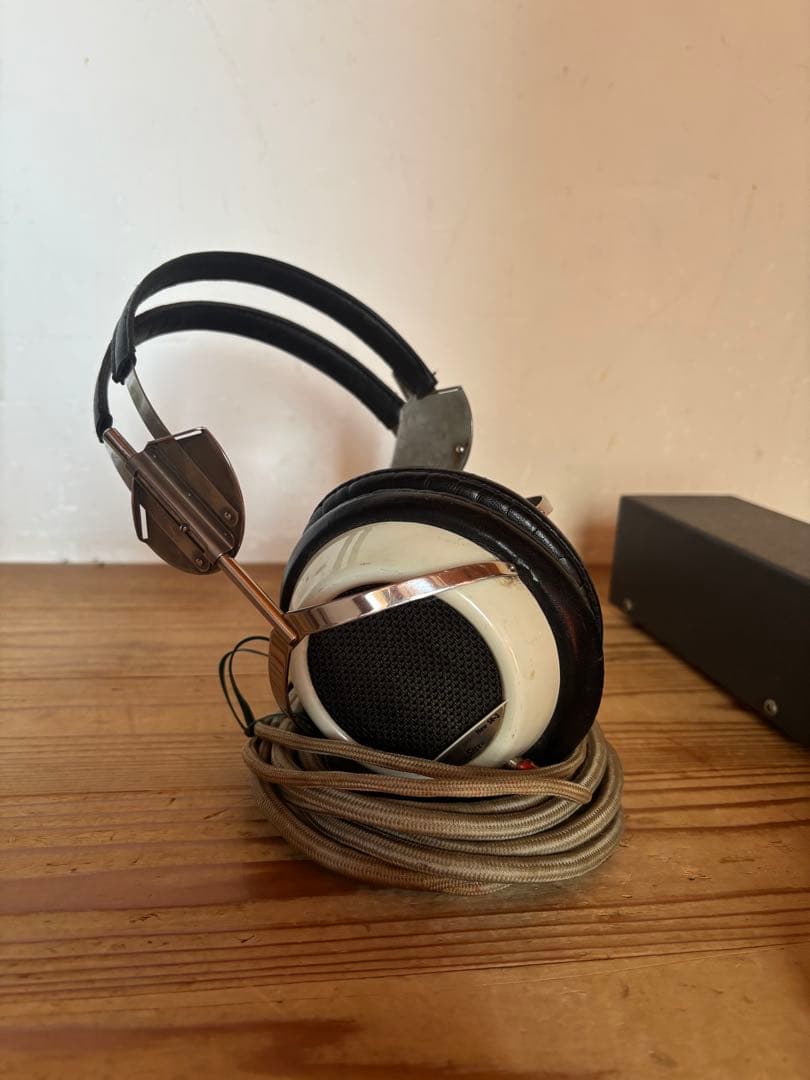 ビィンテージ　イヤースピーカー Stax New SRー3、SRDー5