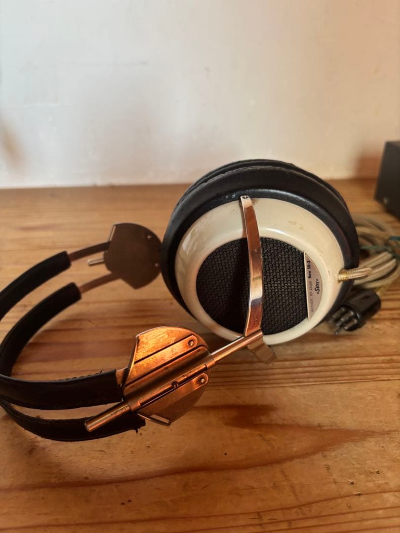 ビィンテージ　イヤースピーカー Stax New SRー3、SRDー5