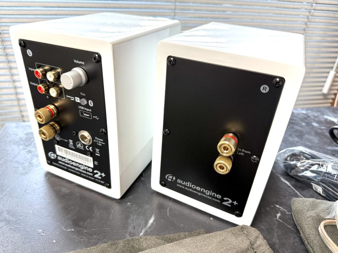 Audioengine a2+ Wireless ホワイト＋スタンド