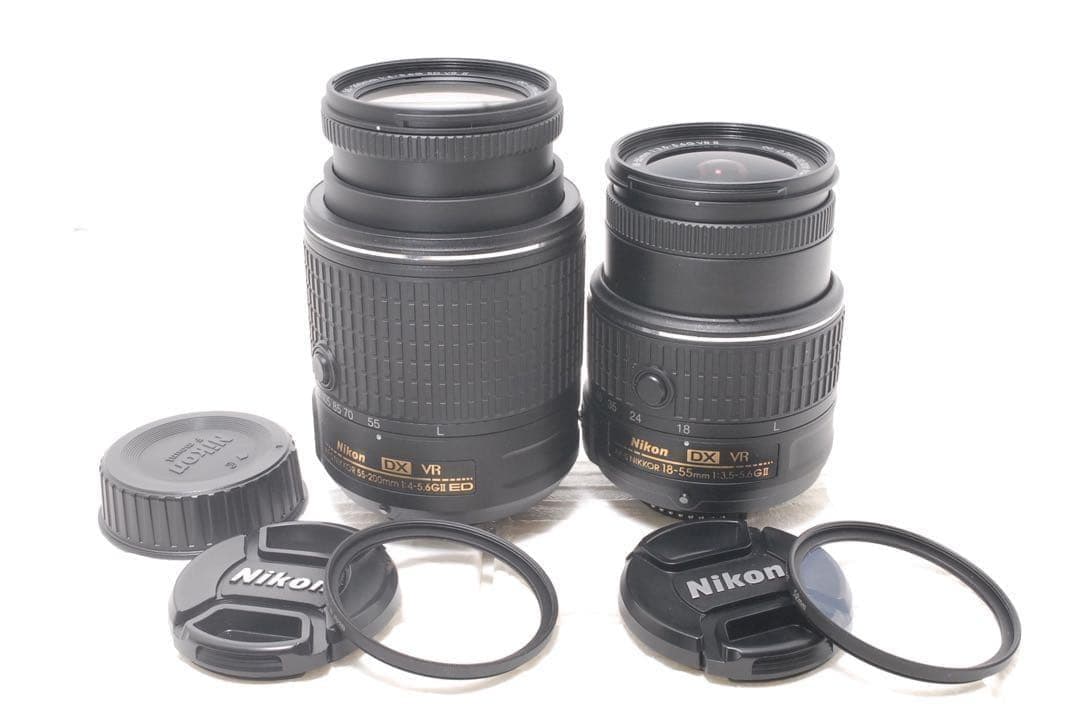 美品❤️ショット数3864回✨Nikon D5300ダブルズームセット 元箱付