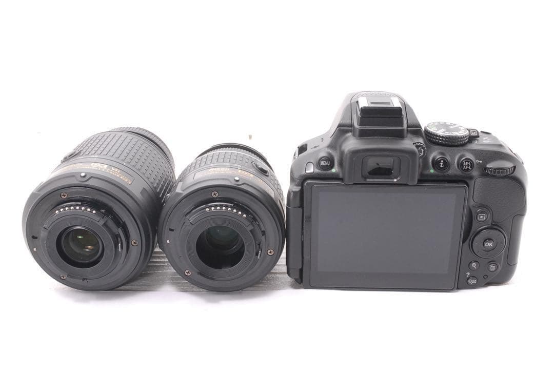 美品❤️ショット数3864回✨Nikon D5300ダブルズームセット 元箱付