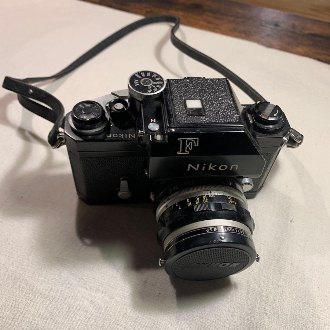 ニコンFフォトミックレンズキャップ付き〔ジャンク〕