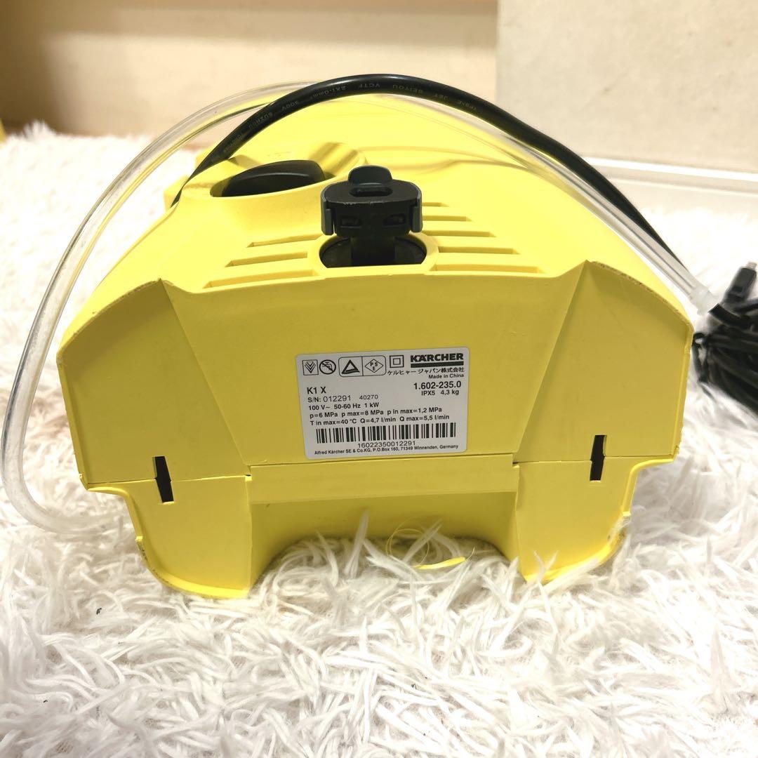 【付属品完備】ケルヒャー KARCHER 家庭用高圧洗浄機 K1X