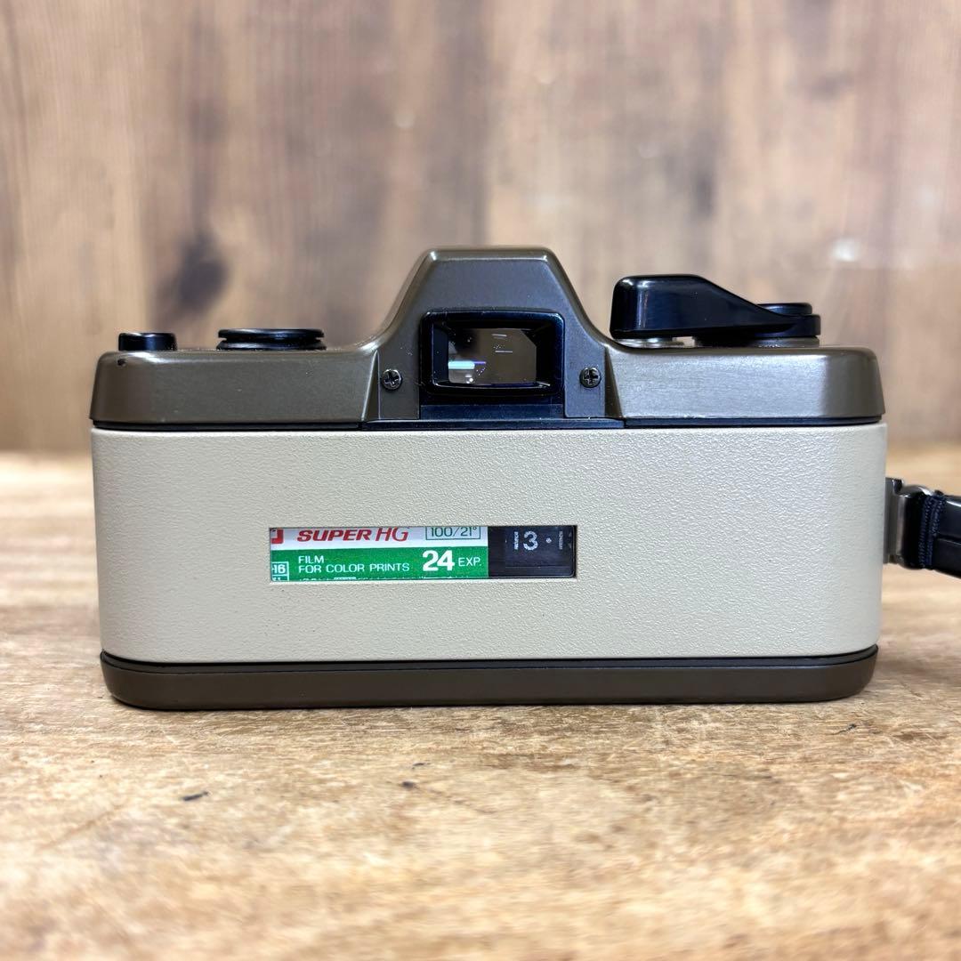 PENTAX ペンタックス auto110 ブラウン　24mm フィルムカメラ