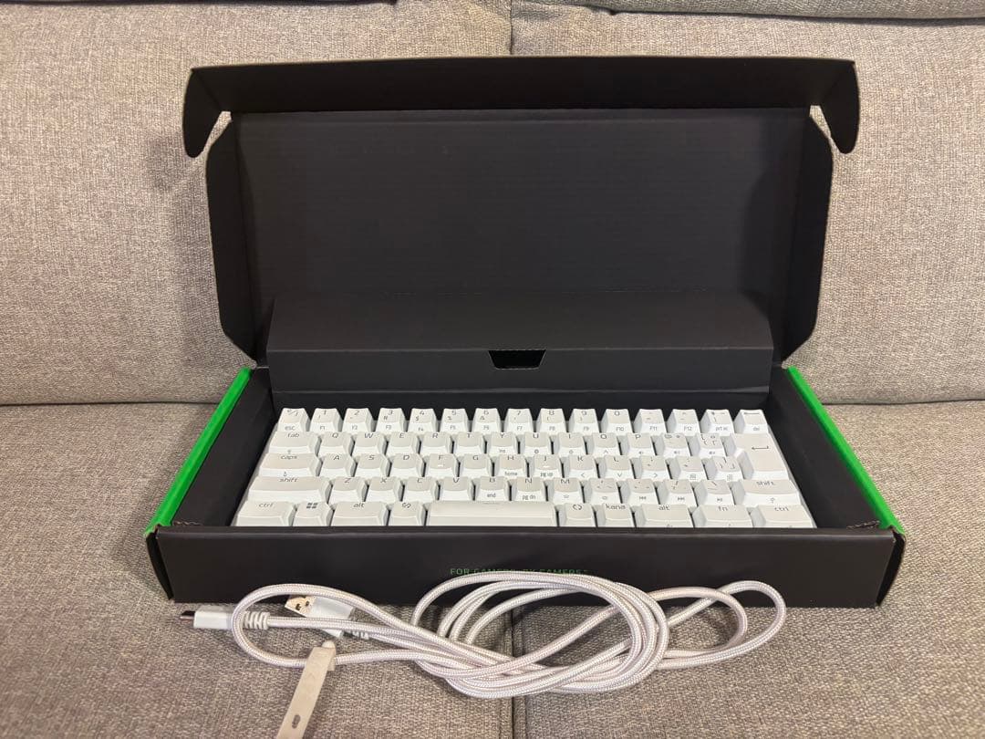 キーボード Razer Huntsman V3 Pro Mini White Edition