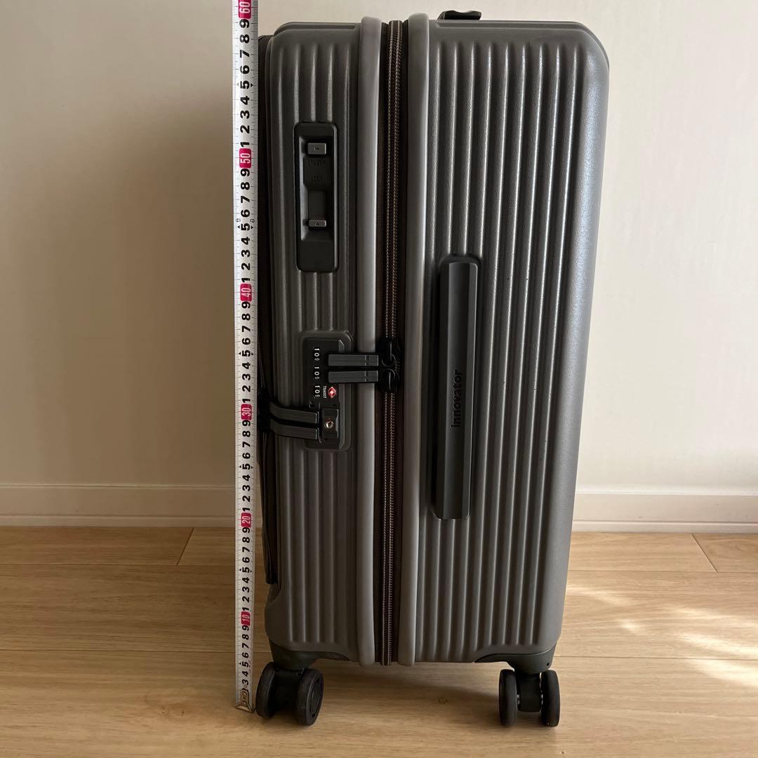 イノベーター　スーツケース　チャコールグレー