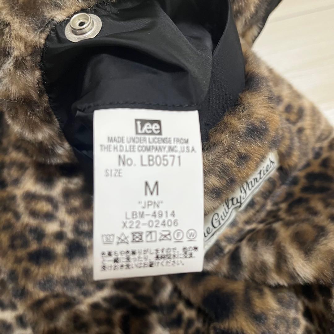 ワコマリア×LEE NYLON 91-B JACKET レオパード Mサイズ