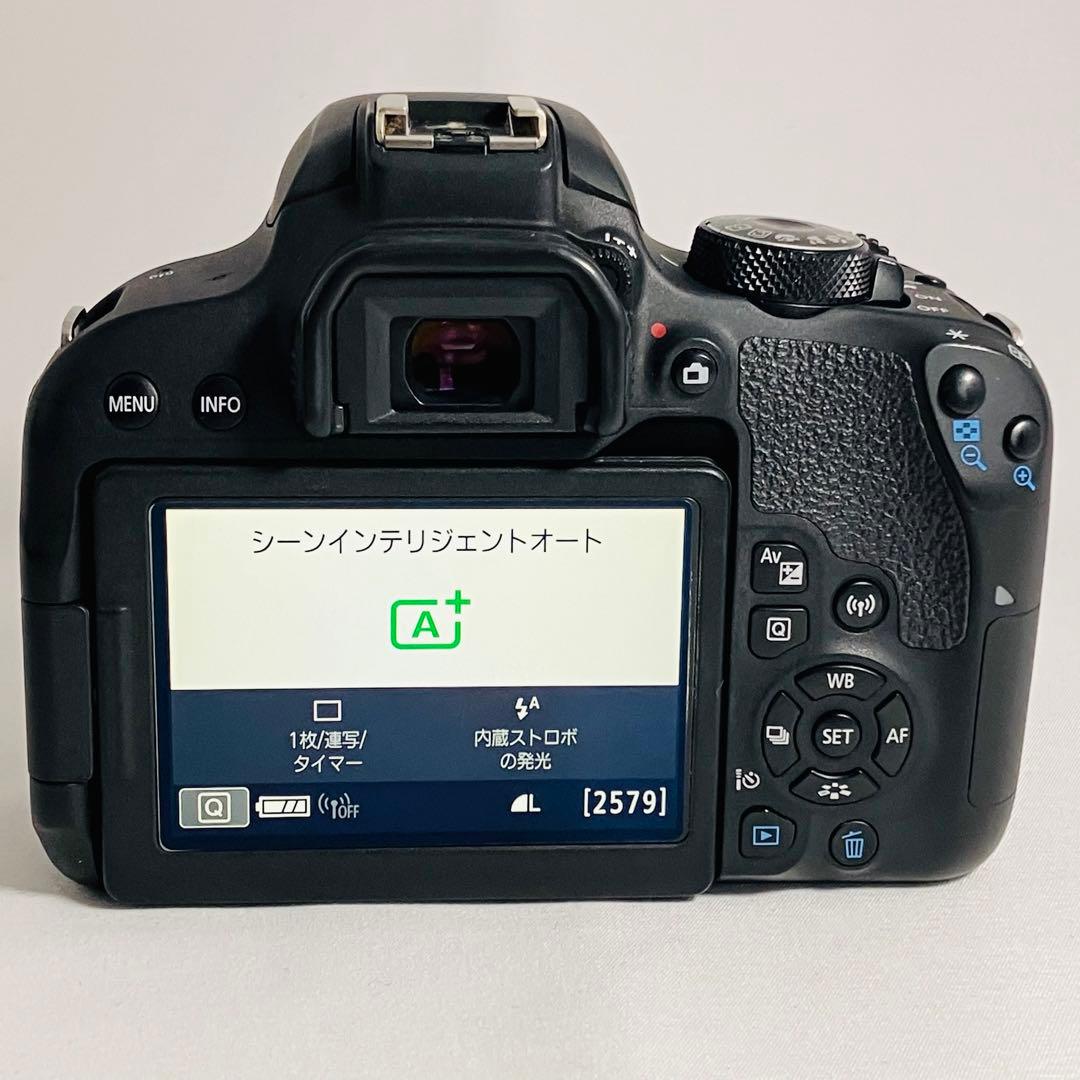 学校行事やスポーツ撮影にも✨超望遠付Canon Kiss X9i✨Wレンズセット