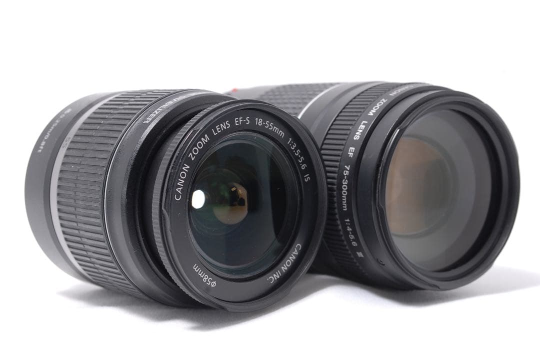 学校行事やスポーツ撮影にも✨超望遠付Canon Kiss X9i✨Wレンズセット