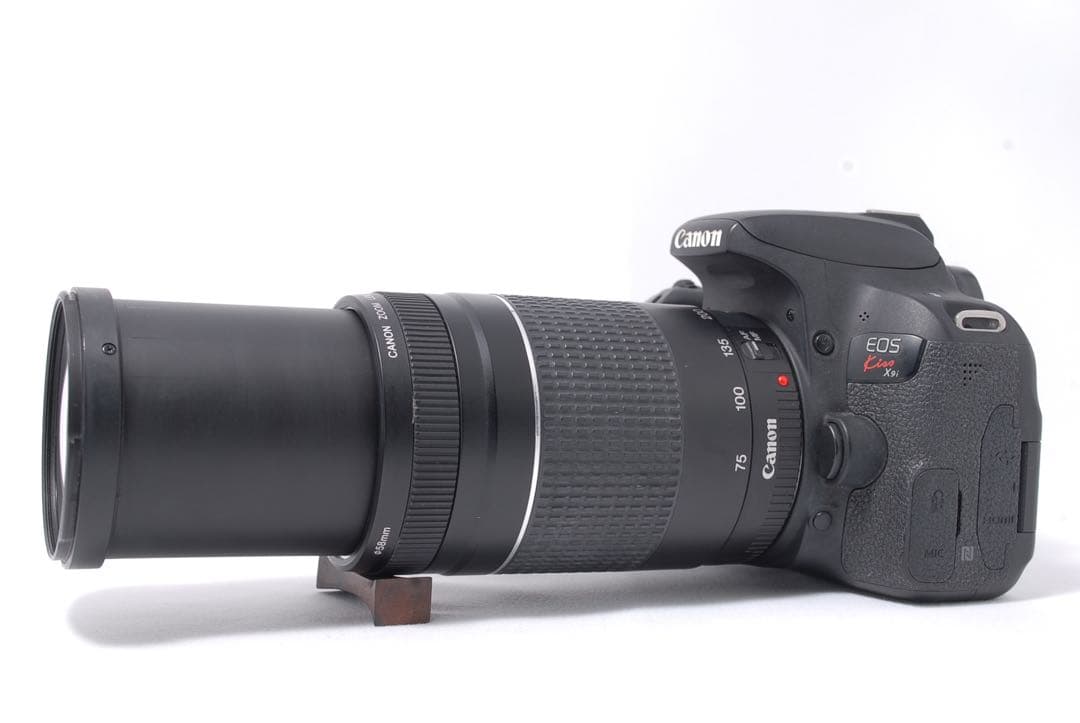 学校行事やスポーツ撮影にも✨超望遠付Canon Kiss X9i✨Wレンズセット