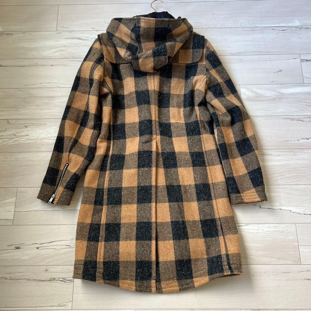 Moonage Devilment ウール ダッフルコート サイズ46 チェック