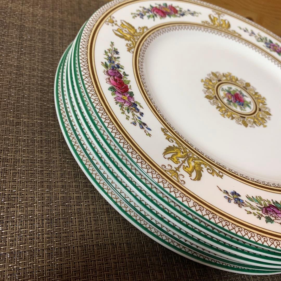 ウェッジウッド コロンビア　エナメル　27cm ディナープレート　6枚