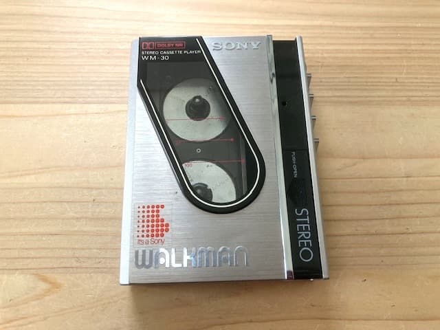 超美品 高音質 整備済完全動作品 ソニー WM-30 シルバー