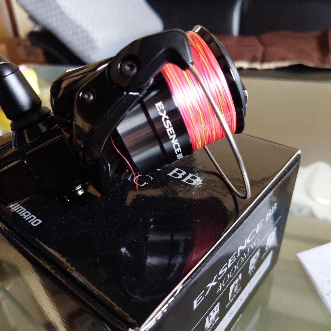 24エクスセンスBB 4000MXG　新品peライン付き。