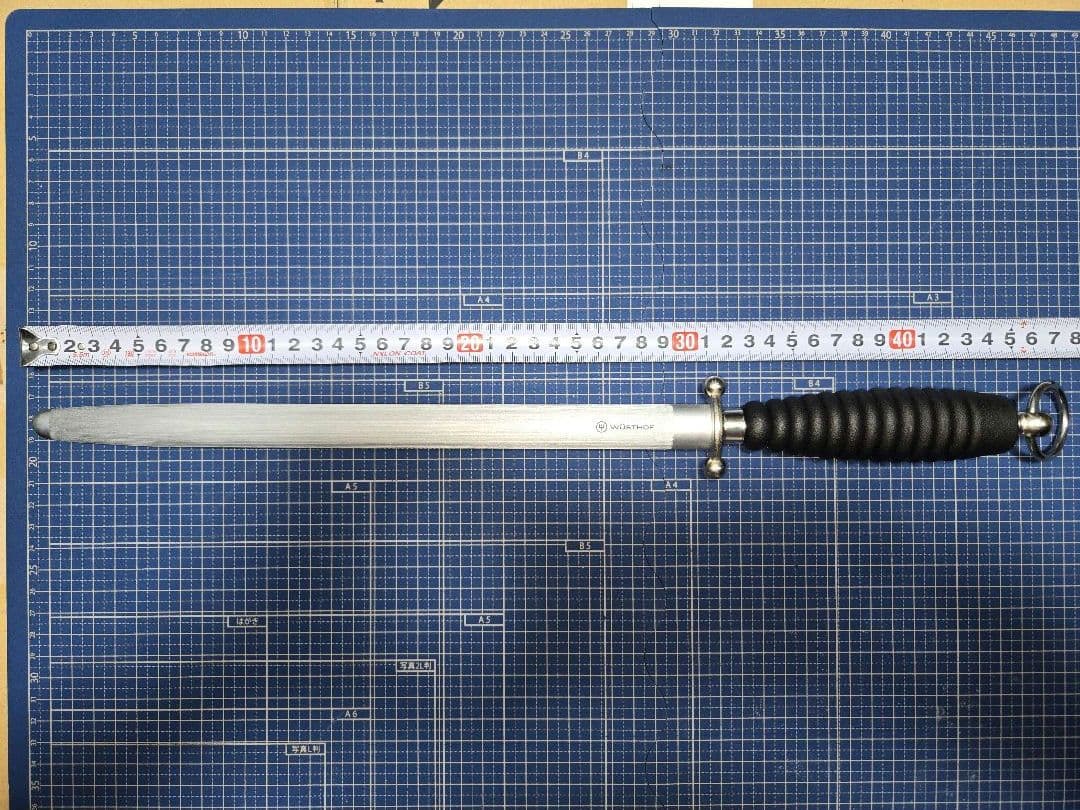 WÜSTHOF（ヴォストフ） スチール棒（小判） 32cm