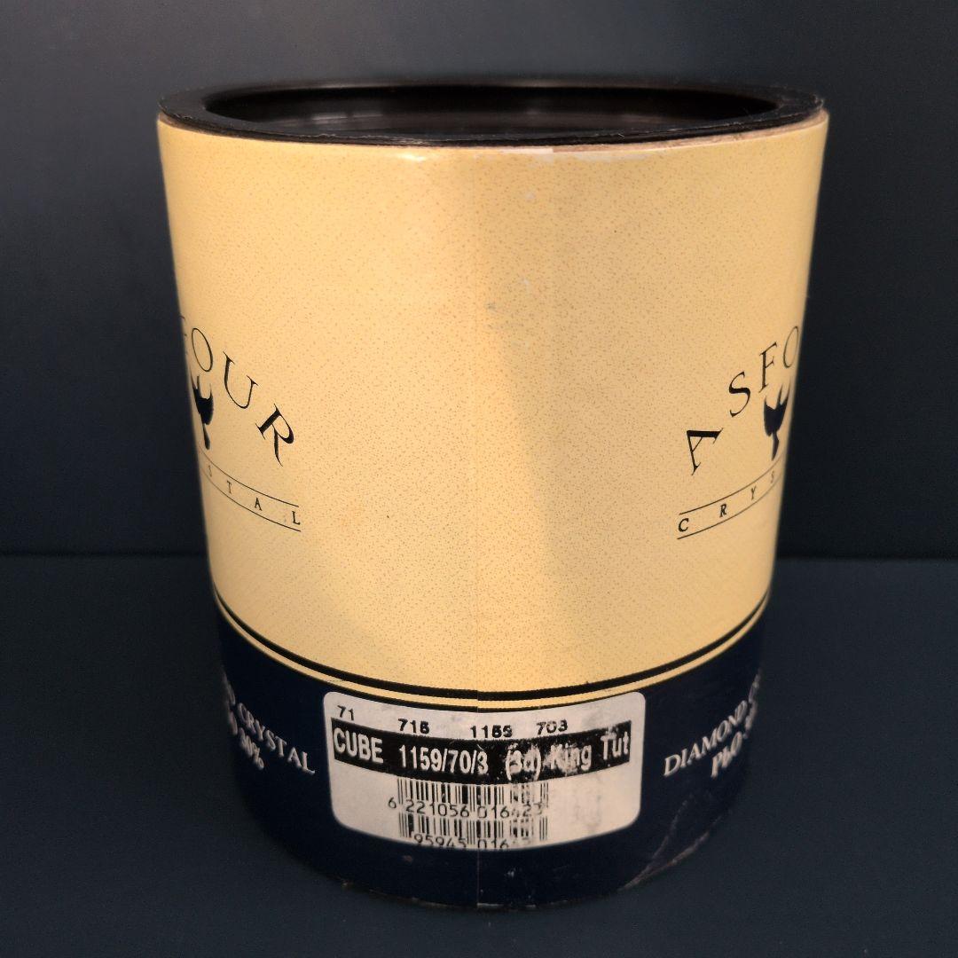 ラムセス２世 クリスタル 置物 エジプト Made in Egypt