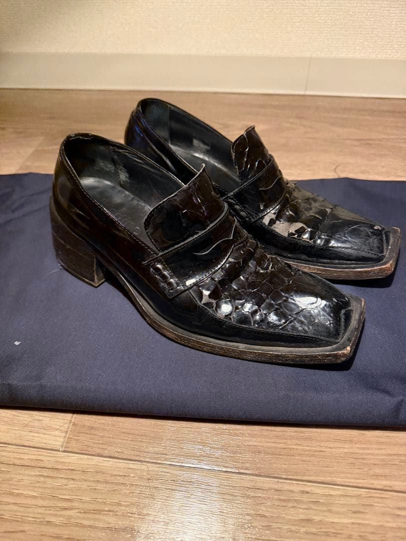 Martine Rose マーティンローズ 20AW スクエアトゥローファー