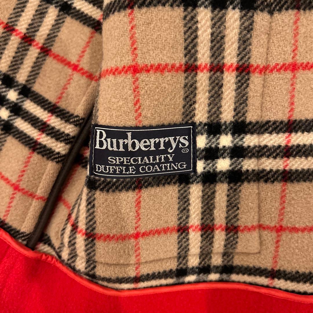 BURBERRY　ダッフルコート　ウール　英国製　ハーフ丈　L相当