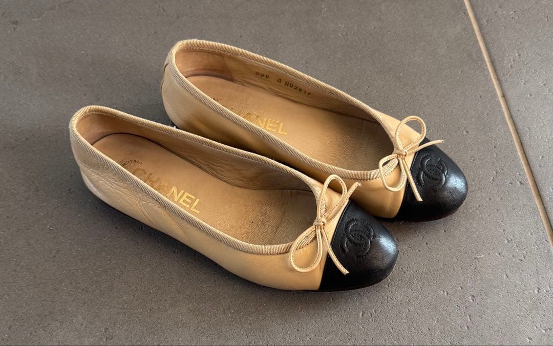 CHANEL バレリーナ バレエシューズ 34