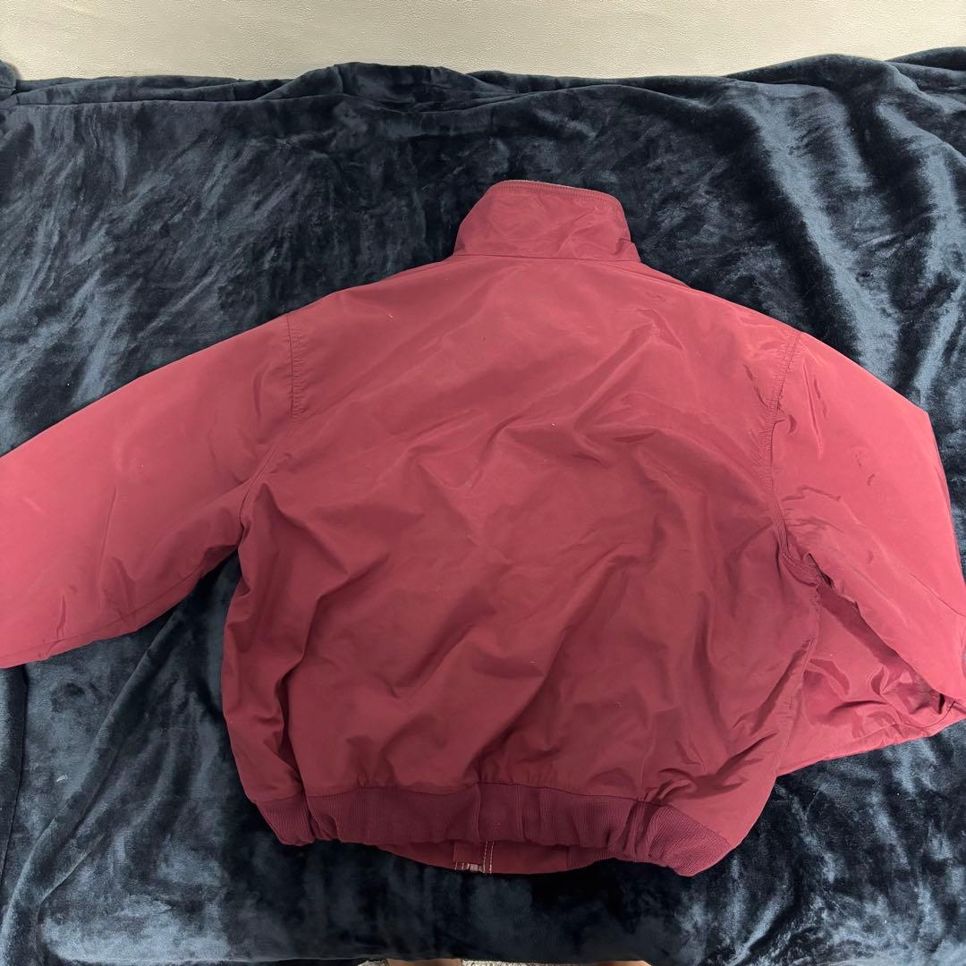 LL Bean バーガンディ ナイロンジャケット