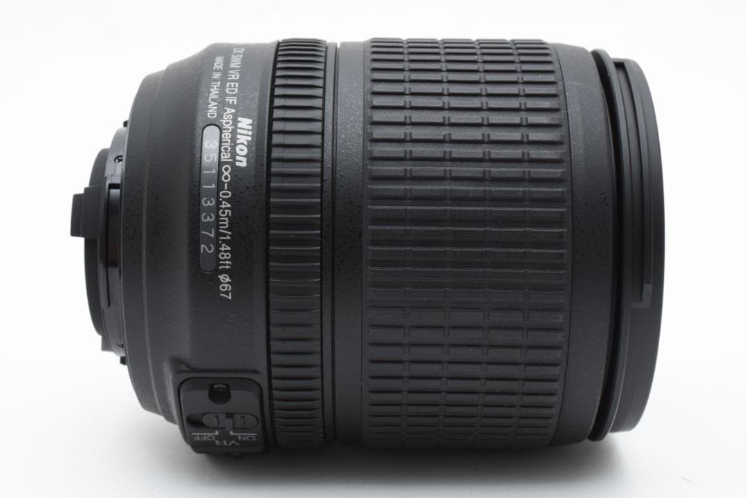 Nikon AF-S 18-105mm f3.5-5.6G ED レンズ ニコン