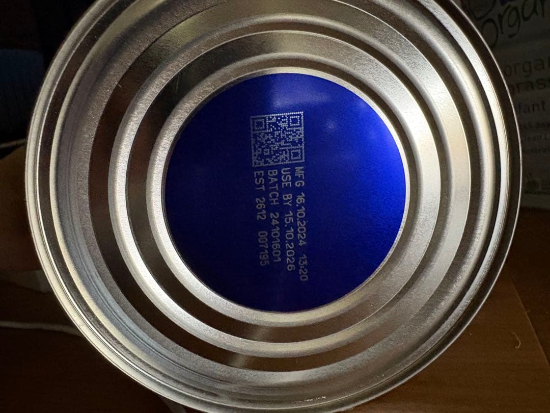 bubs organic バブズ 粉ミルク 3缶セット